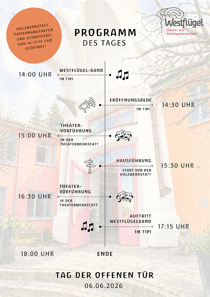 Programm Tag der offenen Tür